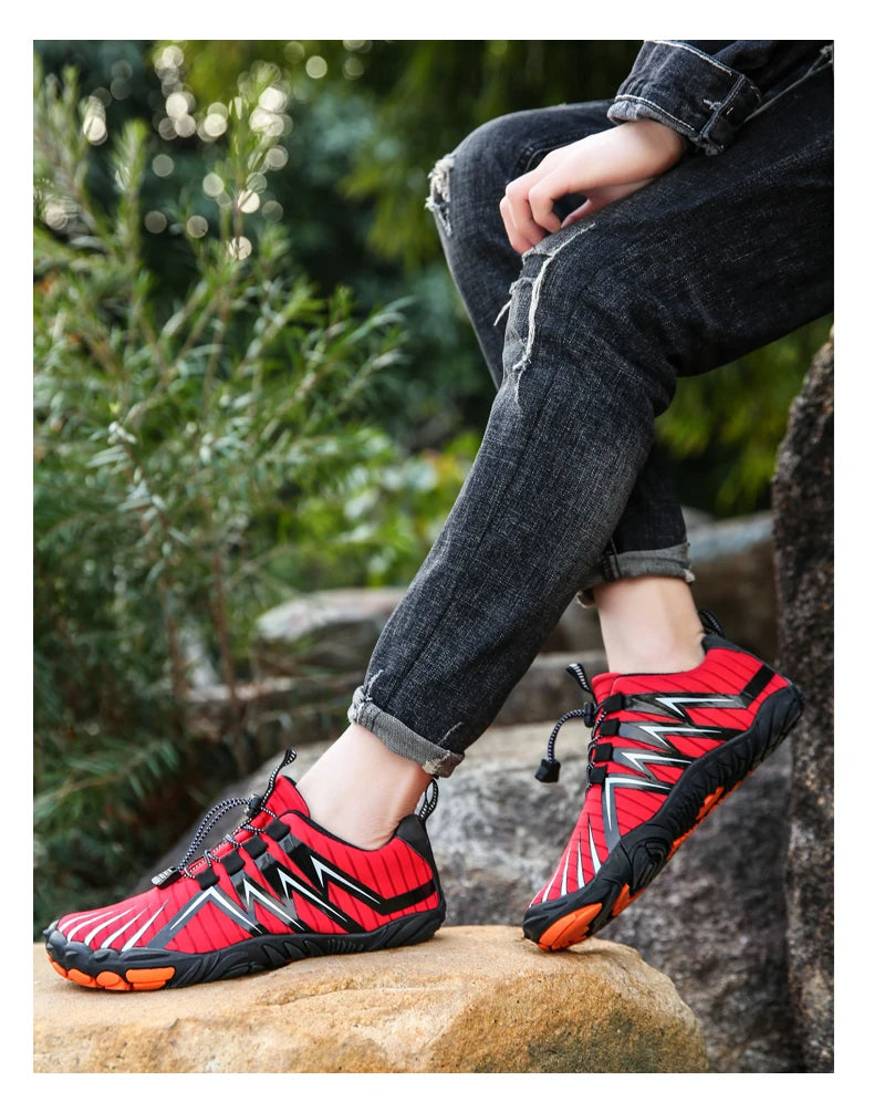 Men's And Women's Water Shoes Outdoor Leisure Swimming Rock Climbing Fitness Beach Shoes Quick Dry Non-slip Rubber Sole