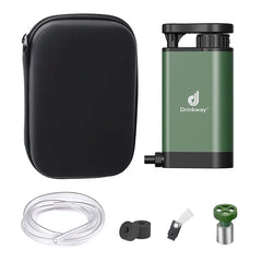 Outdoor Camping Metal Single Soldier Water Purifier Outdoor Exploration Emergency Survival Tool Large Capacity Filtration