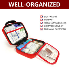 Waterproof Outdoor Travel Car First Aid Kit Home Small Medical Box Emergency Survival Kit Household Camping Empty First Aid Box