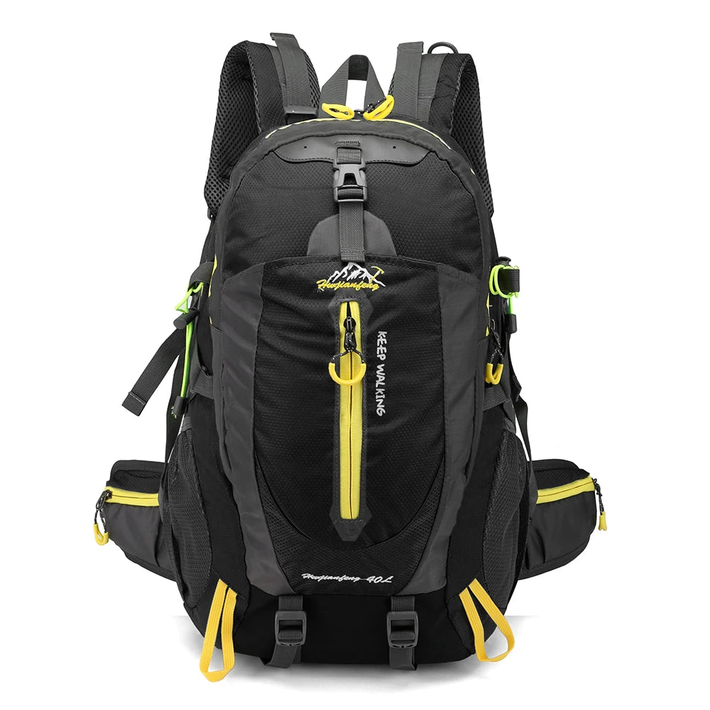 40L Water Resistant Travel Backpack Camping Hiking Laptop Daypack Trekking Climbing Back Bags For Men Women Hiking Supplies