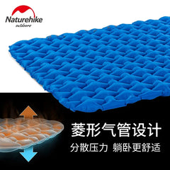 Naturehike Lightweight Moisture-proof Air Mattress Nylon TPU Inflatable Mattress Camping Mat For 2 Person Sleeping Pad