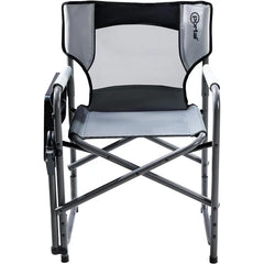 Foldable Camping Two-Way Rotating Side Table Outdoor Folding Chair Heavy Duty Support 300 lbs for Lawn Patio Beach