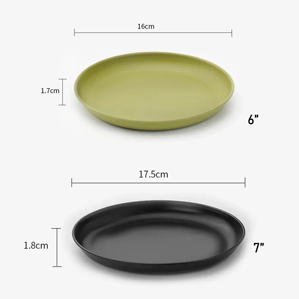 1pc Non-Stick Camping Food Pan Tableware Outdoor Cookware Cooking Plate Picnic Dish Bushcraft Picnic Hiking Utensils Supplies