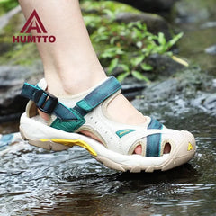 HUMTTO Summer Hiking Shoes Outdoor Sandals for Women Breathable Water Beach Womens Sandals Camping Climbing Aqua Sneaker HT-9602