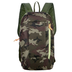 Sports Lightweight Camouflage Backpack Travel Mountaineering Bag Zipper Adjustable Belt Camping Men Ladies Children GXMF