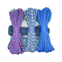 4 Size Dia.4mm 7 Stand Cores Paracord for Survival Parachute Cord Lanyard Camping Climbing Camping Rope Hiking Clothesline