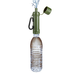 Outdoor Drinking Water Filtration Purifier Emergency Life Portable Survival Straw Water Filter Travel Camping Supplies