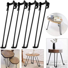 1Pcs Metal Table Legs Folding Support Furniture Legs DIY Home Bench Dining Desk End Coffee Table Feet Accessories