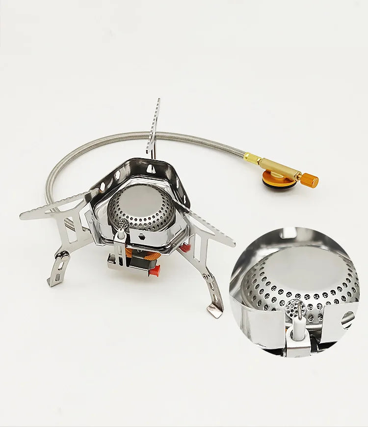 Separates Outdoor STOVE Head CAMPING STOVE Outdoor Windproof STOVE Fierce STOVE Foldableing STOVE CAMPING STOVE