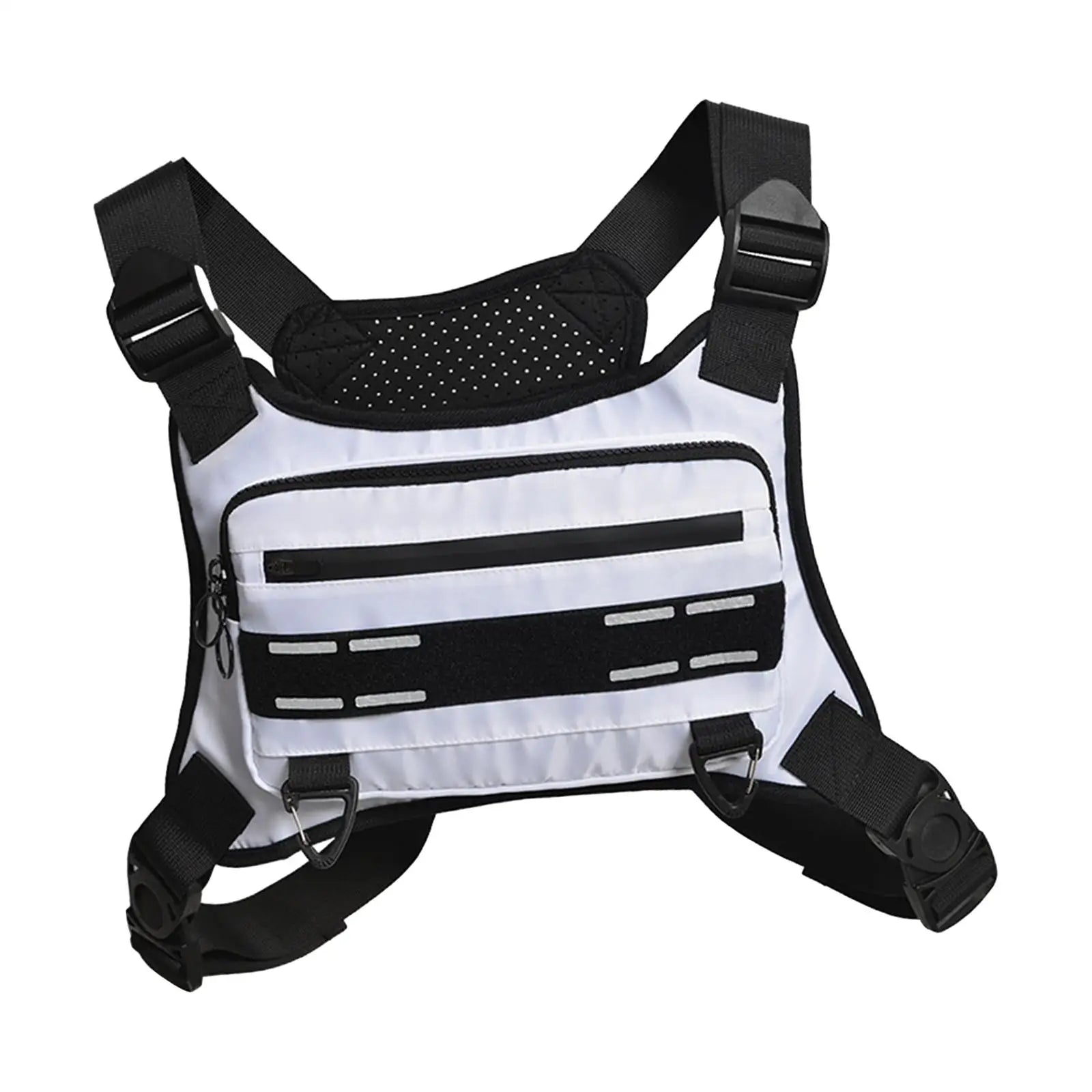 Chest Rig Bag Adult with Adjustable Shoulder Straps Harness Vest Pouch Chest Backpack for Hunting Sports Climbing Hiking Travel