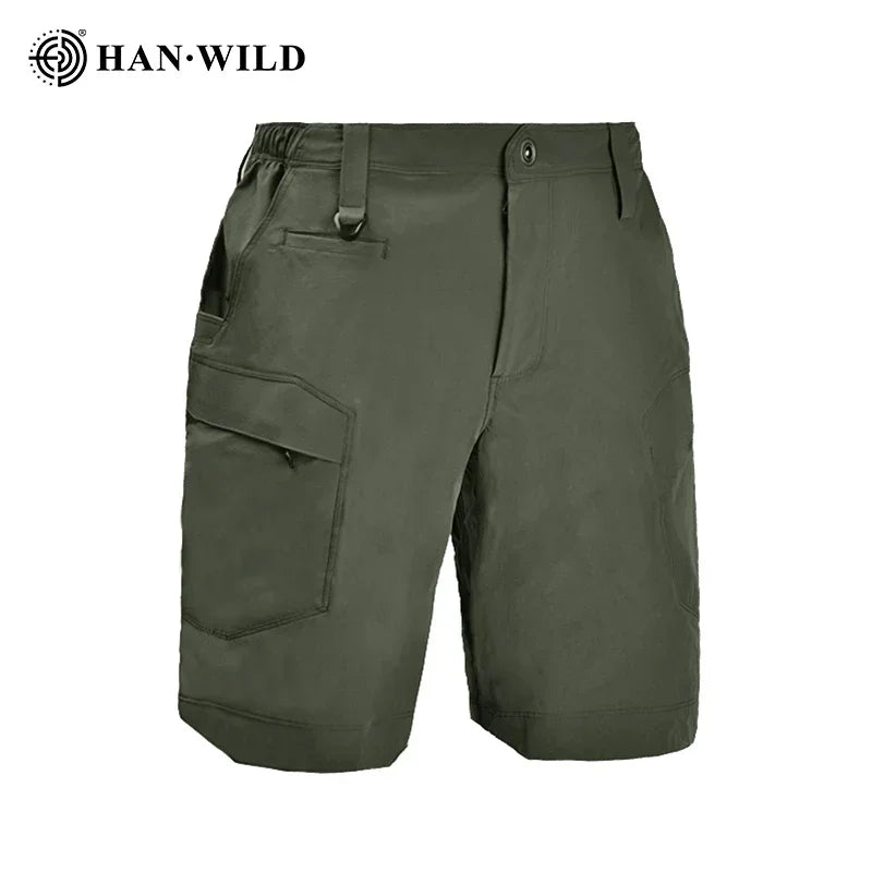 Men's Cargo Pants Quick Drying Casual Tactical Airsoft Pants Combat Trekking Shorts Waterproof Hiking Men Clothing Camping Cloth