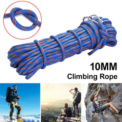 10M/15M/20M/30M Climbing Rope Outdoor Rescue Rope Climbing Safety Rope Paracord Insurance Escape Rope Hiking Survival Tool