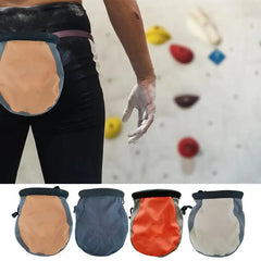 Rock Climbing Chalk Bag Weightlifting Adjustable Drawstring Chalk Bag Bouldering Weightlifting Bouldering  Magnesia Equipment