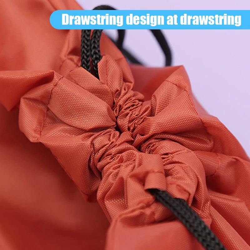 Outdoor Drawstring Gym Bag Women Men String Bags Swimming Pool Clothes Shoes Storage Waterproof Packaging Pocket Unisex Fitness