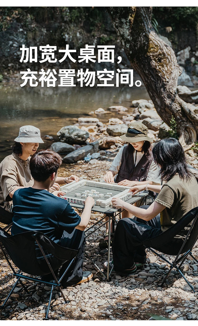 Naturehike Outdoor Ultra Light Aluminum Alloy Portable Folding Table Camping Picnic Table and Chair CNK2450JJ013