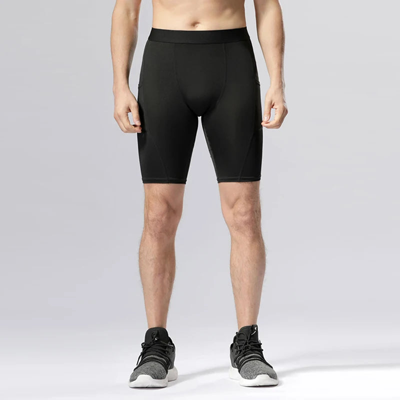 Men Casual Basketball Shorts Summer Compression Gym Shorts Man Quick Dry Sport Tights Men Running Training Shorts Male Clothing