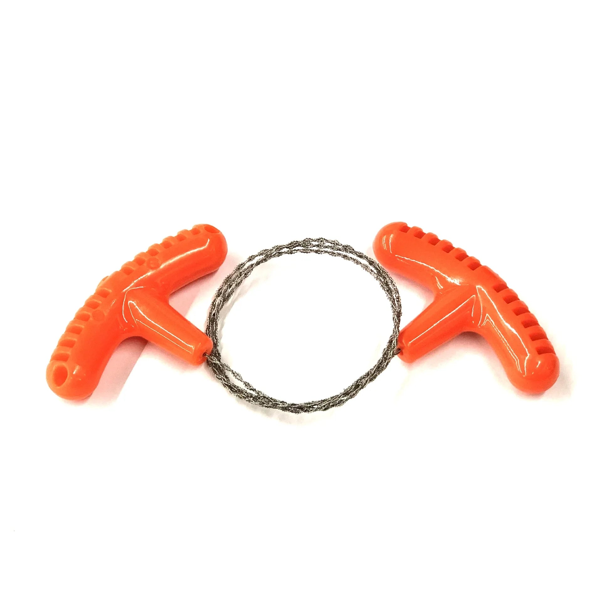 High-quality Multi-purpose Mini Pocket Wire Saw Stainless Steel Wire Saw Orange Outdoor Camping Emergency Survival Gear Tools