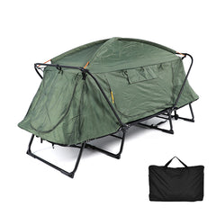 Aluminum Waterproof Privacy Bed Tent - Warm Sleeping Cot for Camping