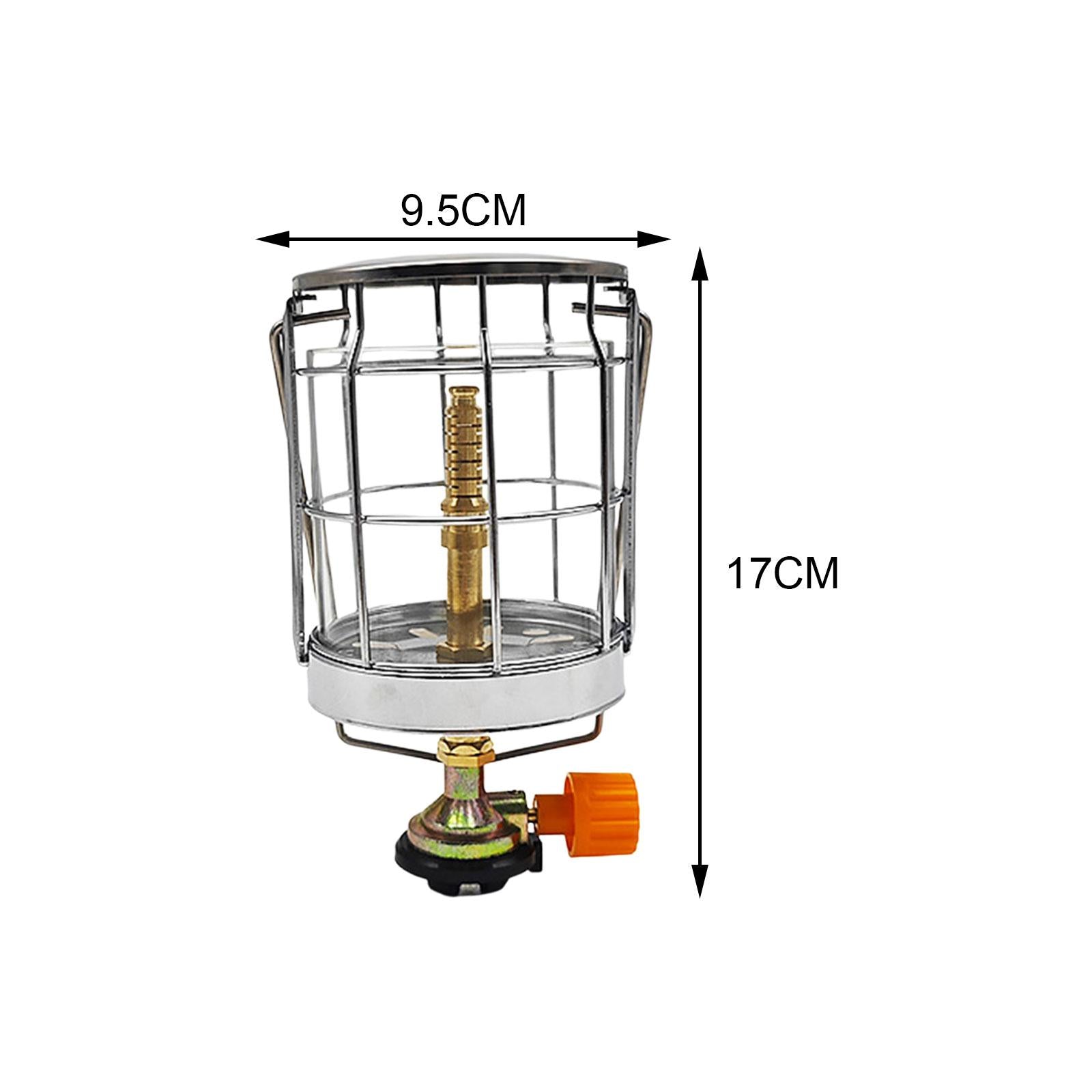 Outdoor Gas Lantern Fuel Lamp Camping Light Mini Hiking Gas Lantern Gas Light Climbing Travel Equipment Gear for Outdoor Picnic