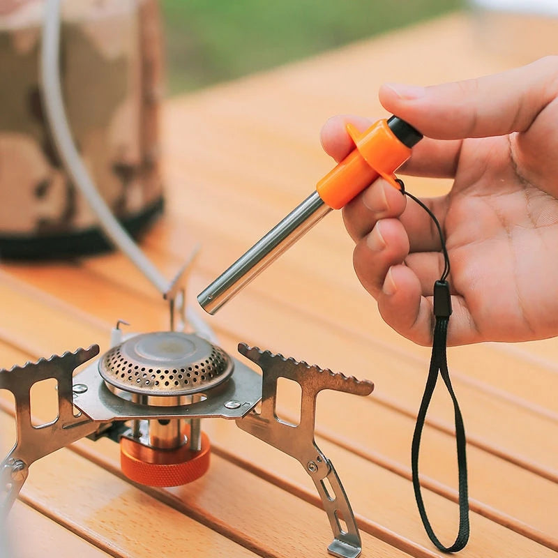 Outdoor Stove Igniter Piezo Lighter Portable Piezoelectric Ignition Device Camping Burner Pulse Igniter Stove Accessories