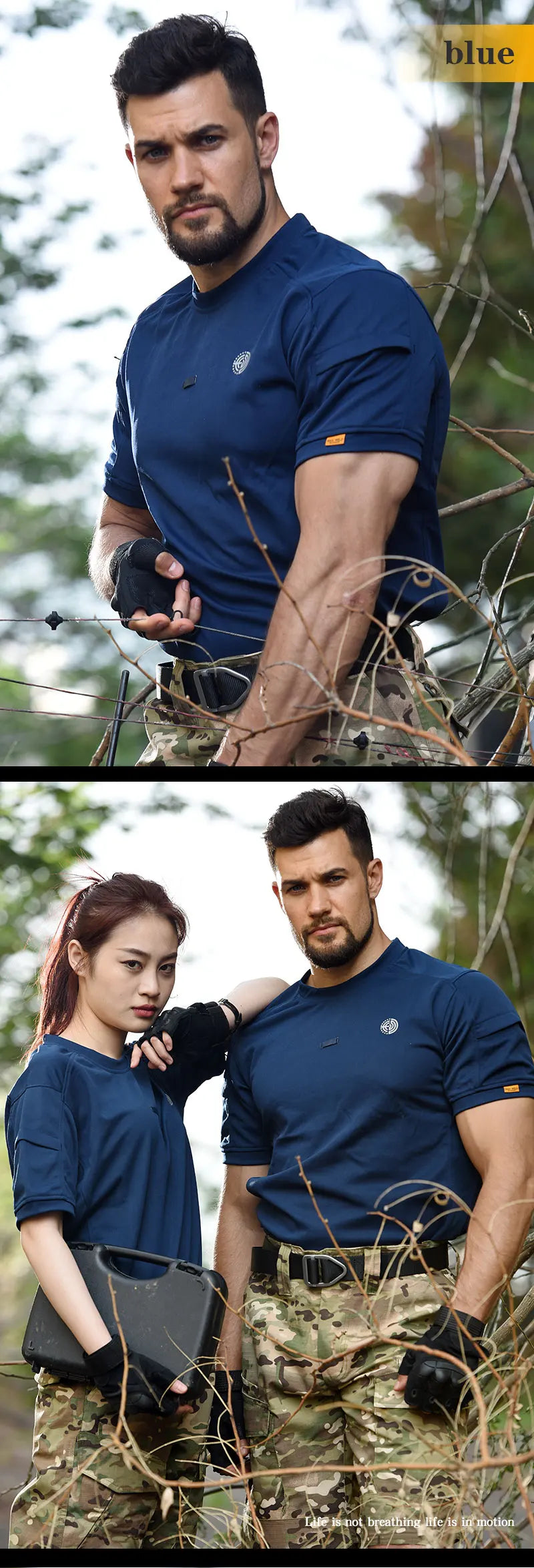 Casual Climb Solid Shirt T-Shirt Tactical Shirts Summer Men Clothing Combat Short Sleeve Quick Drying Camping Hiking Clothes New