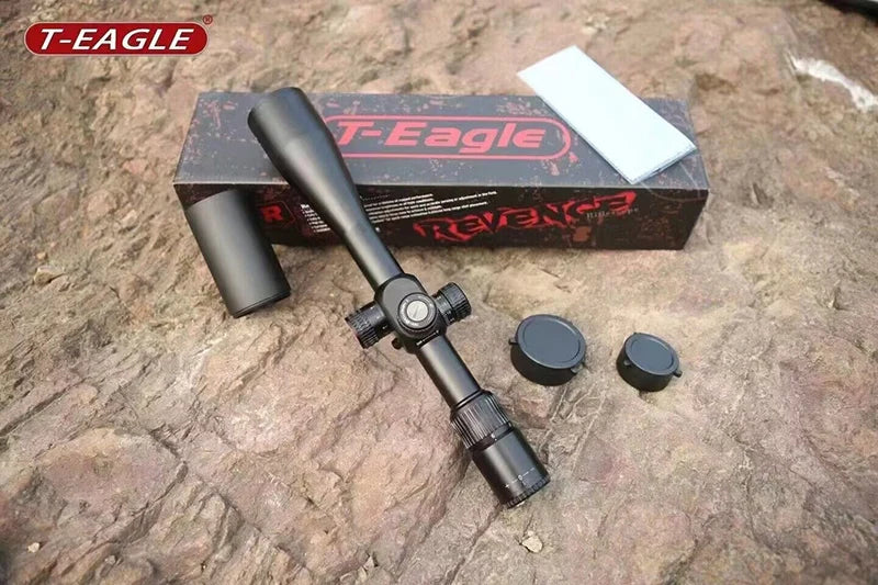 T-Eagle Optics MR6-24X50 SF FFP First Focus PlaneTactical Riflescope Spotting  Rifle Scope Hunting Collimator Air Gun Sight