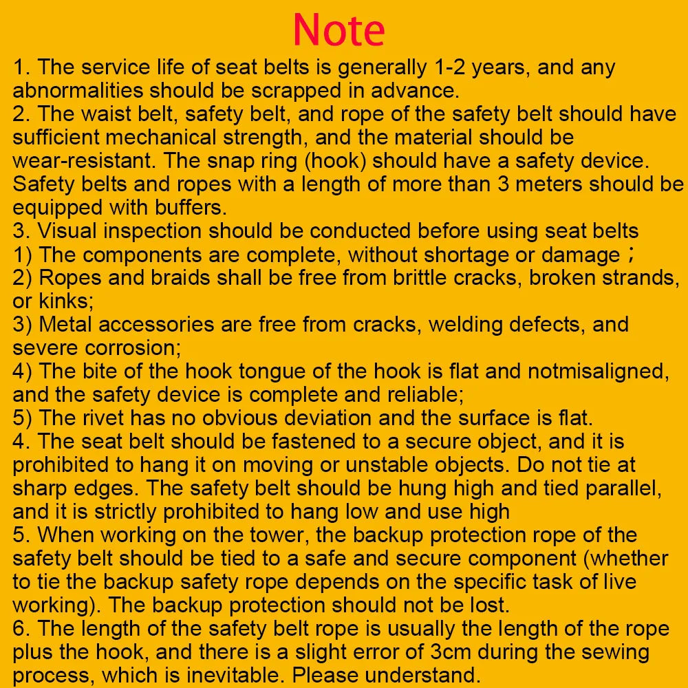 High-altitude Work Safety Belt Rope Set CE Five Point Full Body Harness Outdoor Rock Climbing Electrician Protection Safety Belt