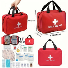 First Aid Kit, Multi-purpose Emergency Medical Portable Medical Bag, Outdoor Multi-functional First Aid Bag Home Emergency Bag