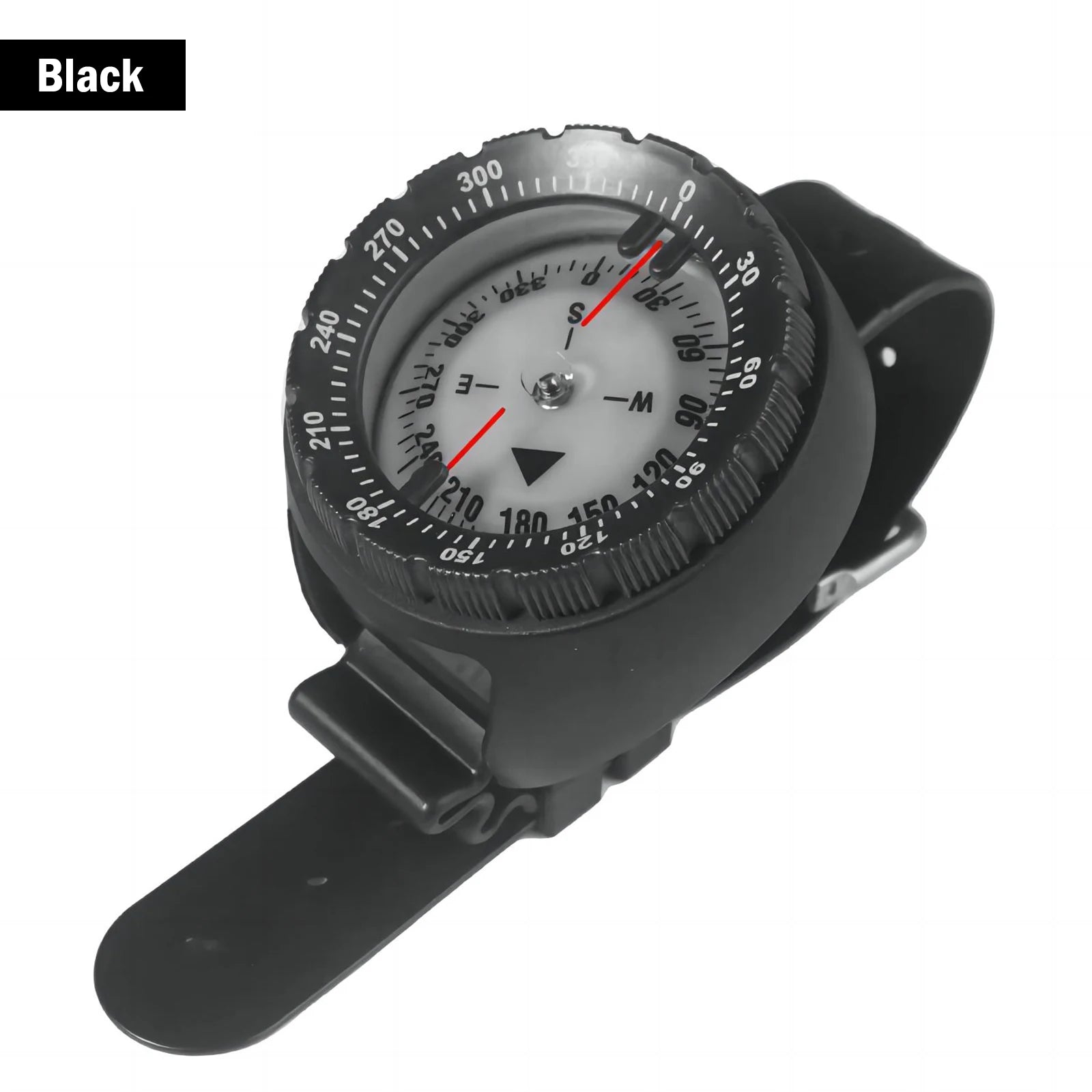 Digital Underwater 50m Diving Compass Professional Waterproof Navigator Digital Scuba Luminous Balanced Watch for Swimming