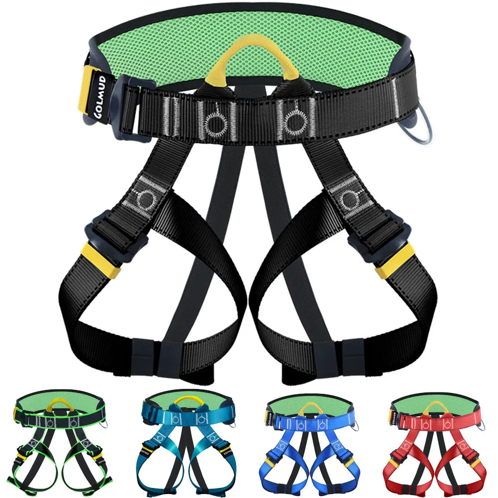 Half Body High-altitude Work Safety Harness Outdoor Climbing Rescue Safety Belt Electrician Construction Protective Equipment