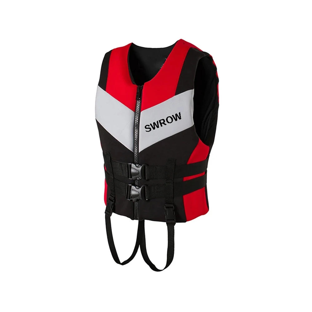 Life Vest Adults Surf Vest Kayak Wakeboard Motorboats Raft Rescue Boat Jet Ski Water Sports Swimming Drifting Rescue Life Jacket