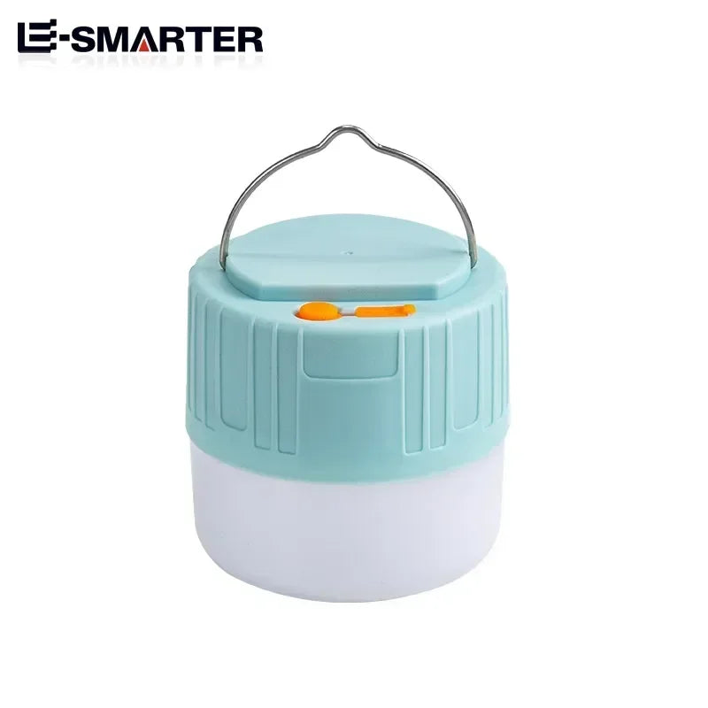 High Power LED Camping Light USB Rechargeable Bulb Outdoor Tent Lamp Portable Lantern Emergency Lighting Lights For BBQ Hiking