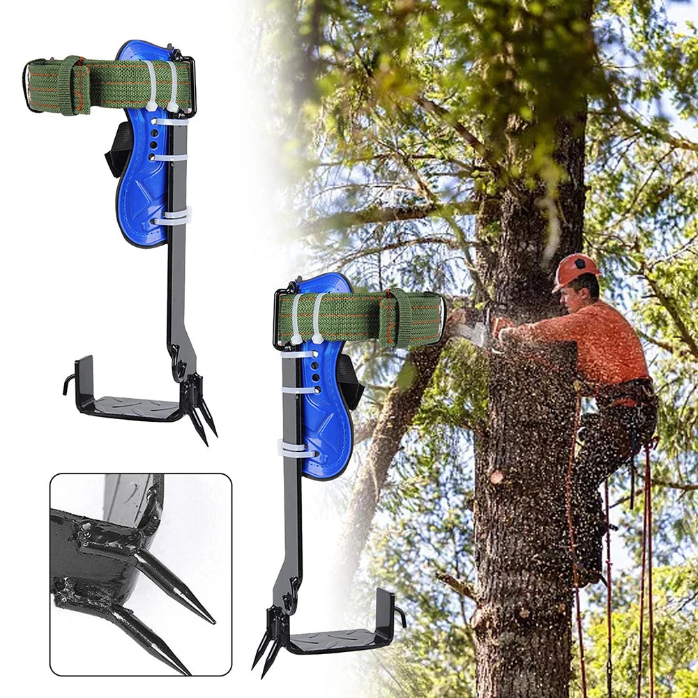 Mountaineering Spike For Tree Work 2 Or 1 Claws Load Capacity 150kg Maximum For Outdoor Hunting Observation Fruit Picking