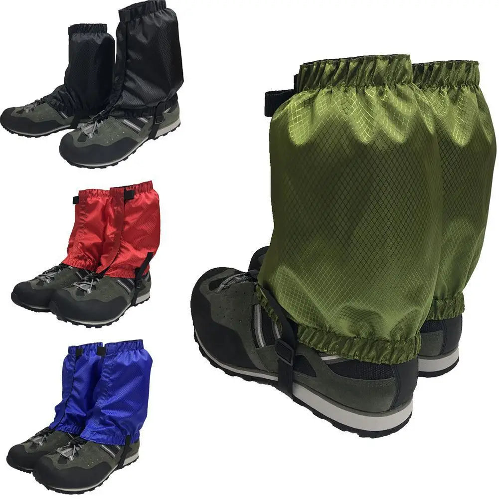 Outdoor Hiking Waterproof Snow-Proof Leg Covers Climbing Ski Snow Unisex Shoe Legging Gaiters Warmer Cover Boot Cover Leg