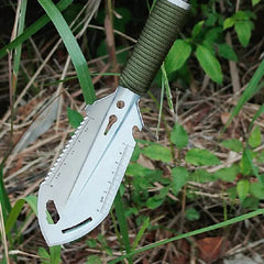 Camping Portable Engineer Shovel, Field Survival Tools, Outdoor Stainless Steel Multi-functional Small Tactical Hand Shovel