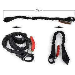 Tactical Quick Release Safety Rifle Sling Lanyard Strap Rope Line Climbing Rope Airsoft Protective Sling for Outdoor Hunting