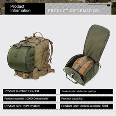 Outdoor Mountaineering Tactical Helmet Bag Military Fans Lifesaving Medical Portable Emergency Bag