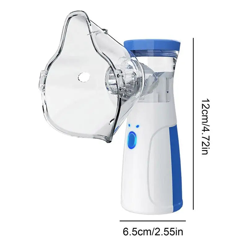 Outdoor Portable Nebulizer Silent Mesh Mini First Aid Kit Handheld Asthma Inhaler Atomizer Kids Adult Saving Emergency Device