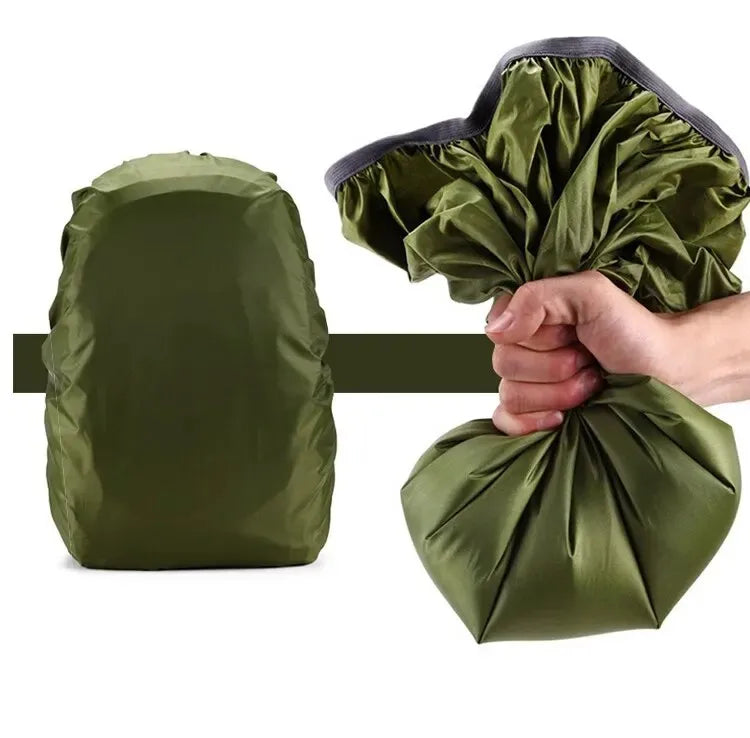 60L Waterproof Backpack Cover Dustproof Rain Cover For Backpack Rainproof Protective Cover Outdoor Camping Hiking Climbing Bag