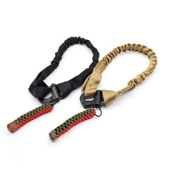 Tactical Quick Release Safety Rifle Sling Lanyard Strap Rope Line Climbing Rope Airsoft Protective Sling for Outdoor Hunting