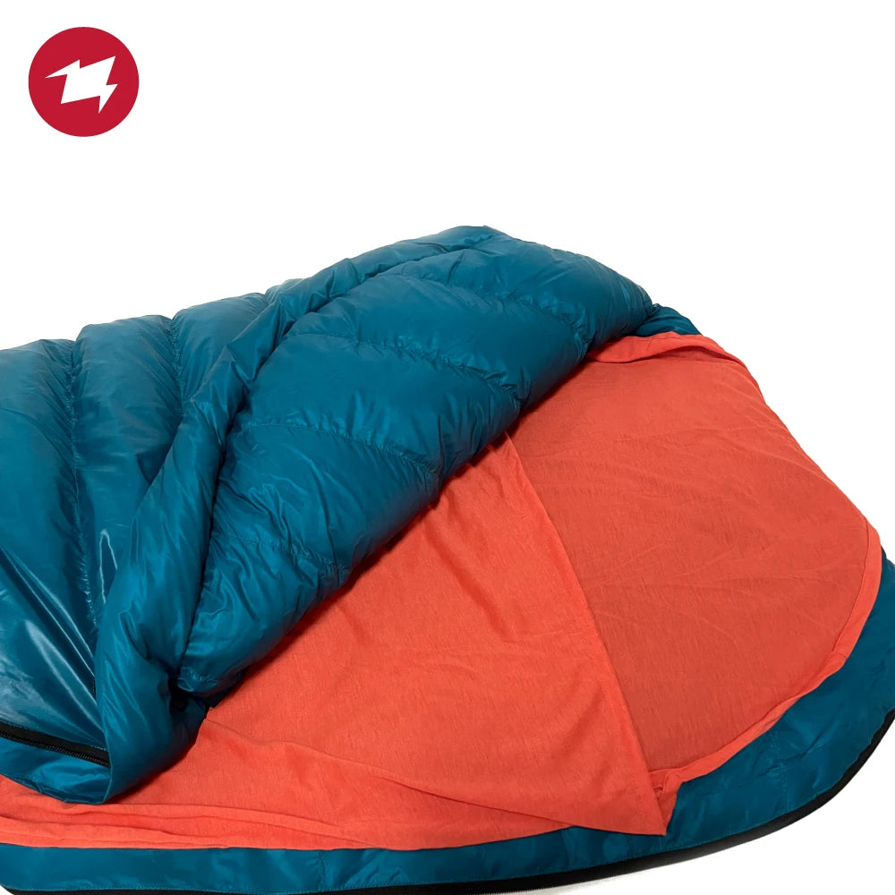 AEGISMAX Thermolite Sleeping Bag Liner Ultralight Camping Hiking Summer Outdoor Thermal Sleeping Bag for Men & Women