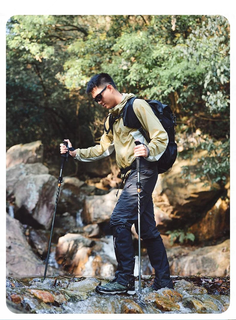 Naturehike 5-Section Trekking Pole Carbon Fiber Aluminum Alloy Folding Teleskopic Stick Ultralight Walking Stick Hiking Canes