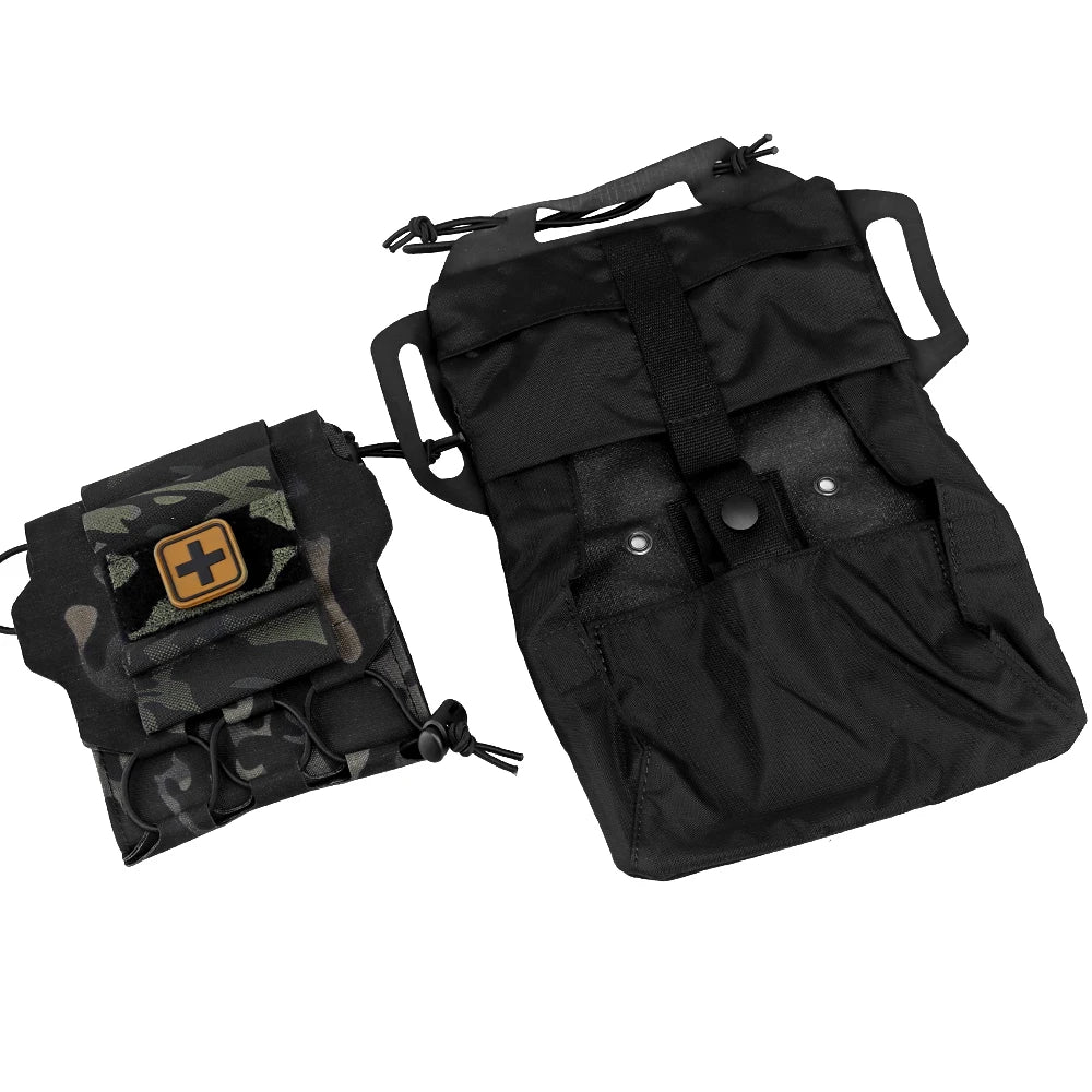 Rapid Deployment First-aid Kit  Tactical Molle Medical Pouch IFAK Kits Outdoor Hunting Military Emergency Survival Bag