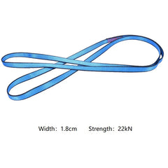 22kN Rock Climbing Sling Belt Protective Supplies High Strength Polyester Wearable Belts Professional Outdoor Equipment