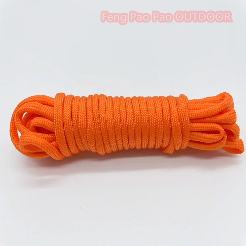 550 4mm 7 Bracket Core Parachute Rope for Survival Parachute Rope Lanyard Camping Rock Climbing Camping Rope Hiking Clothesline