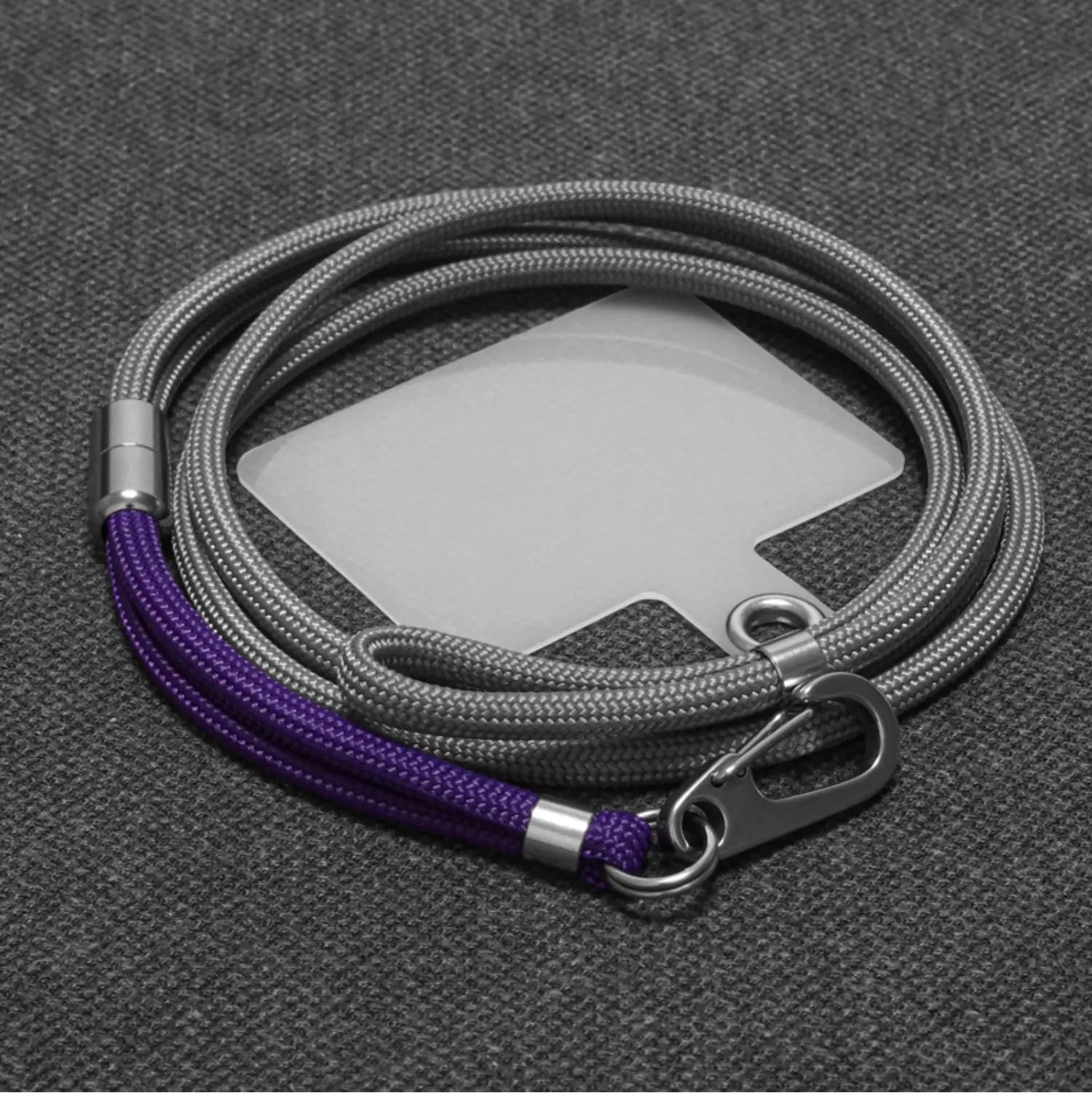 Long Hanging Neck Outdoor Nylon Climbing Rope Lanyard Bold Pendant Phone Universal with Fixed Clip Lanyard Mobile Phone Lanyard