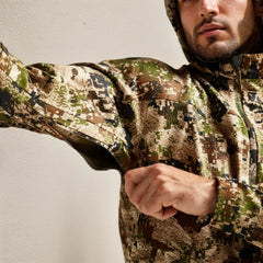 Men’s Soft shell hunting wear winter outdoor light camouflage hunting jacket