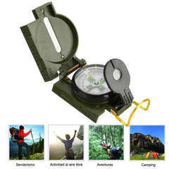 2023 New Portable Compass Outdoor Camping Folding Compass Green Hiking Survival Trip Precision Navigation Expedition Tool