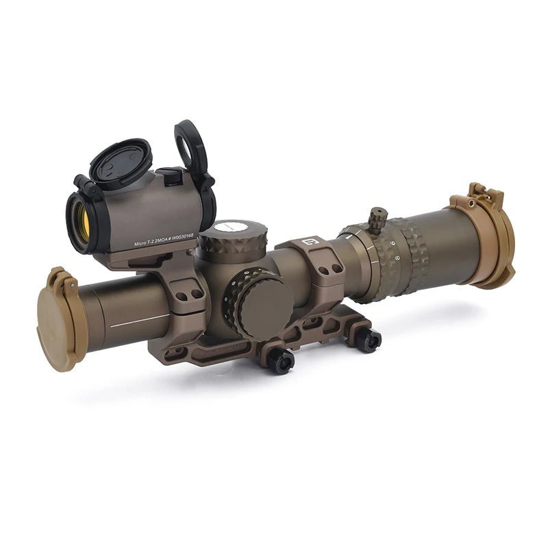 Tactical Rifle Hunting Sight Nitrogen Filled Full Optics Spotting Scope ATACR 1-8X24mm First Focal Plane LPVO Mil Spec Ver.