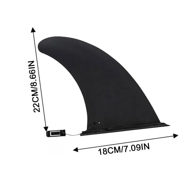 22*18CM/8.66*7.09IN Surf Water Wave Fin SUP Accessory Stand Stablizer Central Side Paddle Slide-in Surfboard Board Fin Fin R2B0